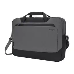 Targus Cypress Briefcase with EcoSmart - Sacoche pour ordinateur portable - 15.6" - gris (TBT92602GL)_1